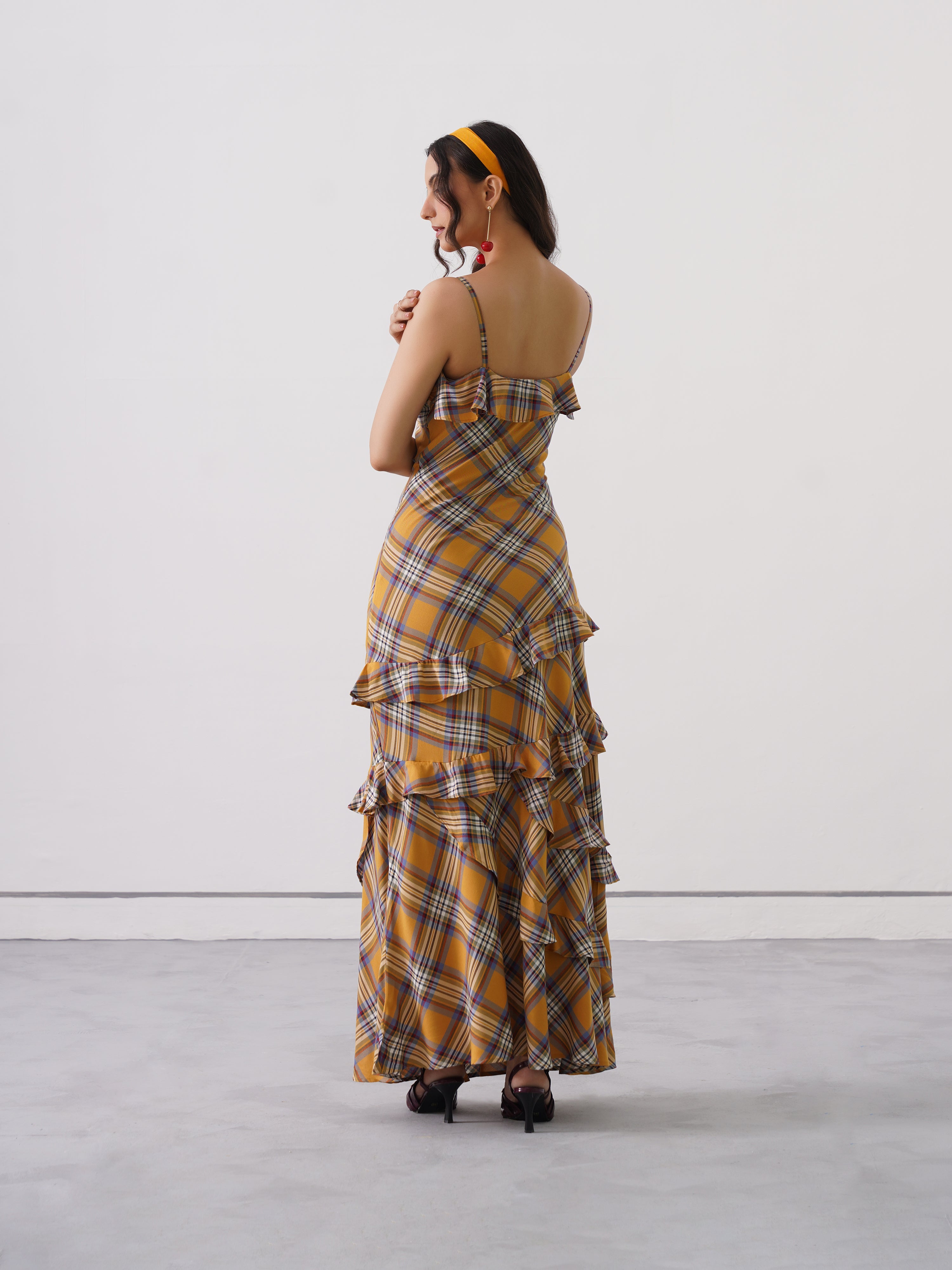 TARTAN RHAPSHODY DRESS