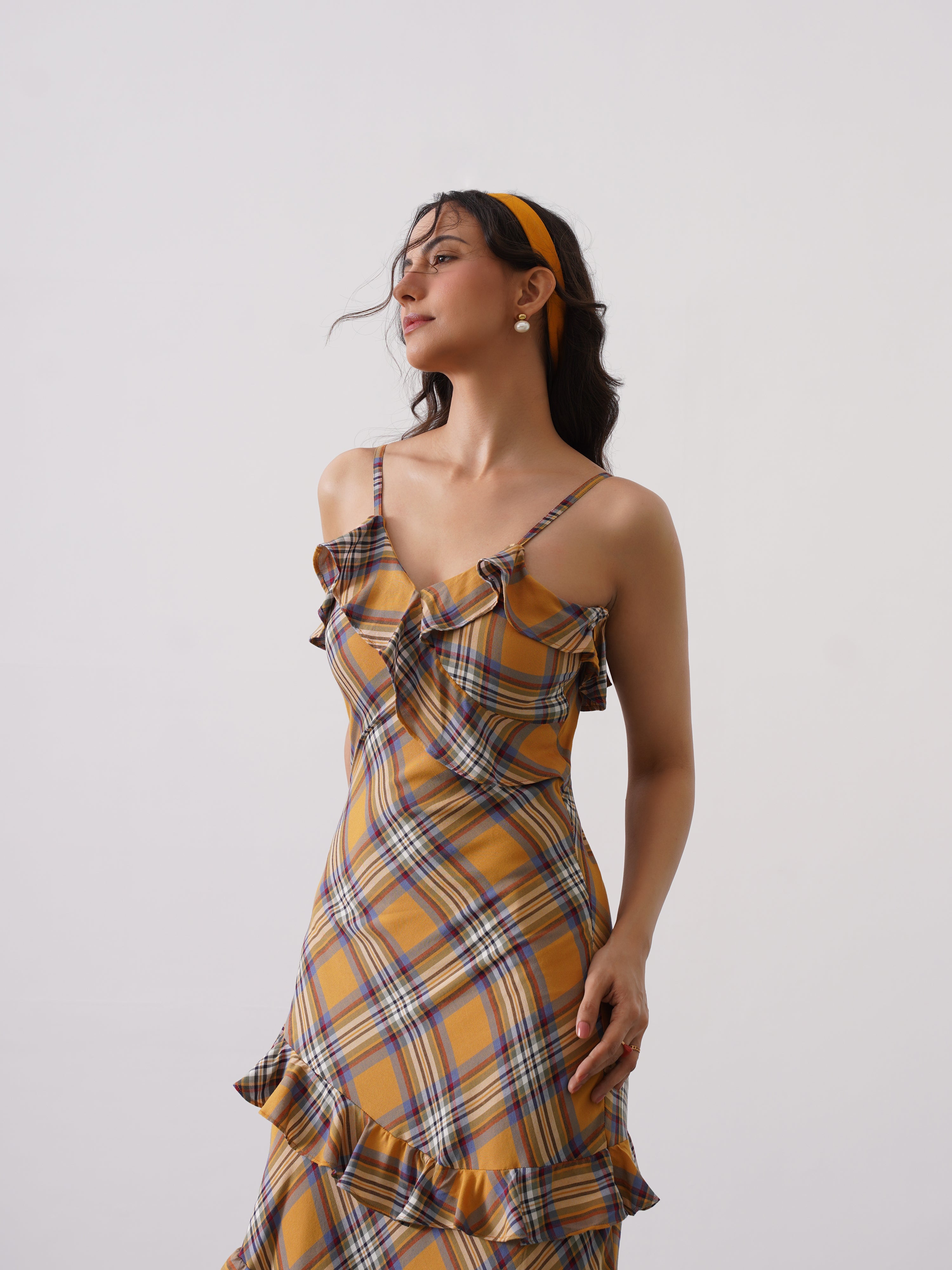 TARTAN RHAPSHODY DRESS